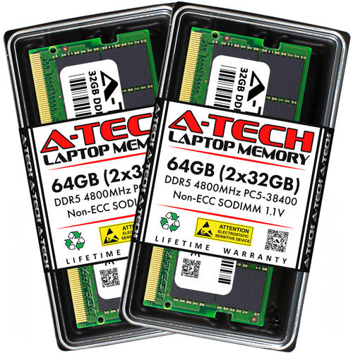 64Gb 2X 32Gb Ddr5-4800 Asus Rog Strix Scar G533Zw G533Zw-As94 G733Zx Memory Ram
