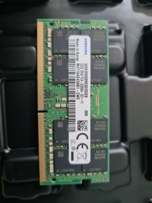 Samsung 32Gb 3200 Mhz Ddr4 Sodimm Single Laptop Memory Module M471A4G43Ab1