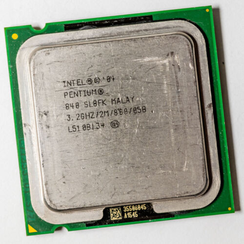 Intel Pentium D Extreme Edition 840 Sl8Fk Lga775 Hyperthreading 3.2Ghz Cpu 130W
