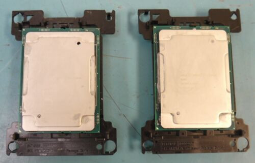 Intel Sr3B0 Xeon Platinum 8160 2.1Ghz 33M 24-Core 150W Processors (Qty-2)