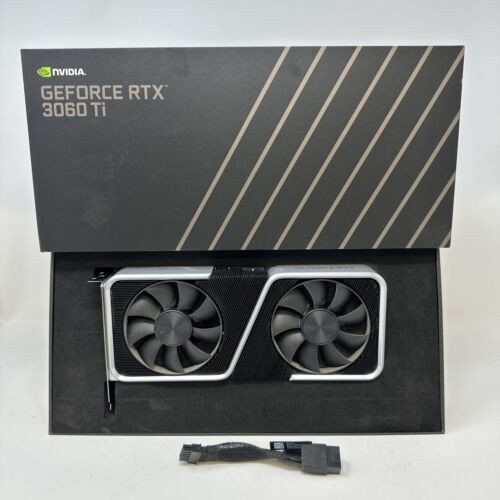 Nvidia Geforce Rtx 3060 Ti Founders Edition Fe  Used With Box And Cable