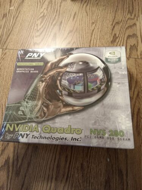 Nvidia Quadro Nvs280 64Mb Pci-E (Pci Id 10De 00Fd) New Sealed