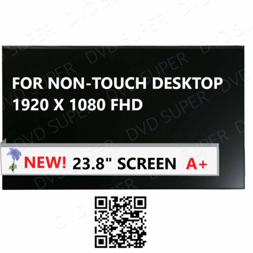 Lenovo Fru 00Xg129 No Touch Led Lcd Display Screen Panel Replacement 23.8" Fhd