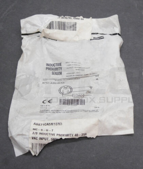 Sealed New Allen Bradley 871C-A5N18-N3 /A Inductive Proximity Sensor 40-250Vac