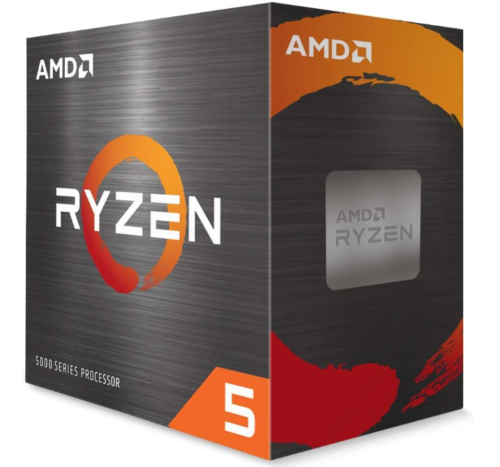 Amd Ryzen 5 5600 6-Core 12-Thread Desktop Processor With Wraith Stealth Cooler