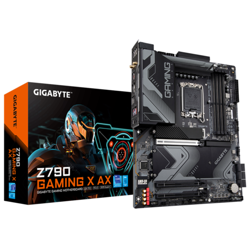 New Gigabyte Z790 Gaming X Ax Motherboard Cpu Lga1700 Intel Ddr5 Hdmi Wi-Fi 6E