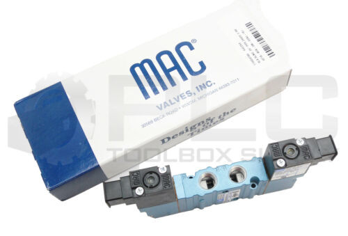 New Mac 421A-Boa-Dm-Ddaj-1Kj Solenoid Valve W/ Dm3A-Ddaj-1Kj 24Vdc