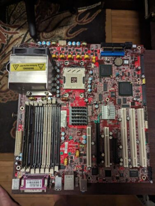 Hp Xw8200 Workstation 409647-001 347241-005 Motherboard W/ Xeon Cpu And Ram