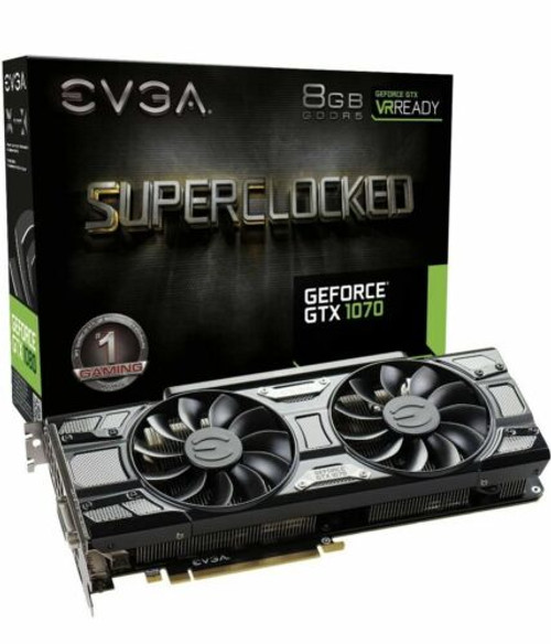 Evga Geforce Gtx 1070 Sc 8Gb Gddr5 Graphics Card 08G-P4-5173-Kr) Super Clocked