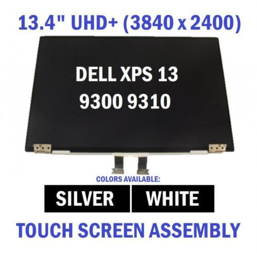 Dell Xps 13 9300 Uhd Complete Lcd Touch Screen Assembly Glossy White Hcvmt