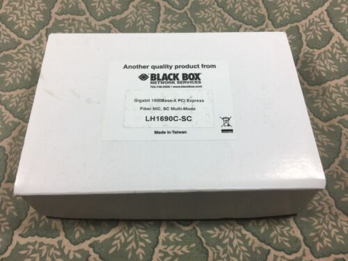 Black Box Lh1690C-Sc  Pci Fiber Adapter 1000Base-Sx Multimode Sc