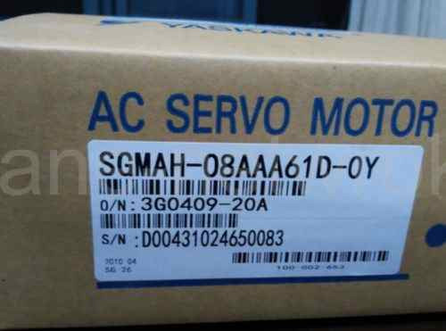 1Pc New    Servo Motor Sgmah-08Aaa61D-0Y    Fast