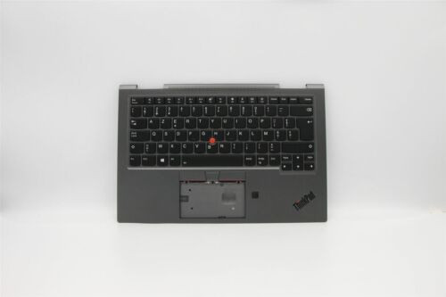Lenovo Yoga X1 4Th Gen Palmrest Touchpad Cover Keyboard Belgian Grey 5M10V24911