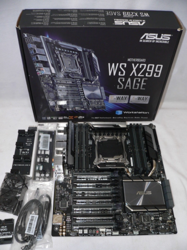 Asus Ws X299 Sage Ceb Lga2066 Ddr4 M.2 U.2 Dual Lan Usb 3.1 Type-C Motherboard