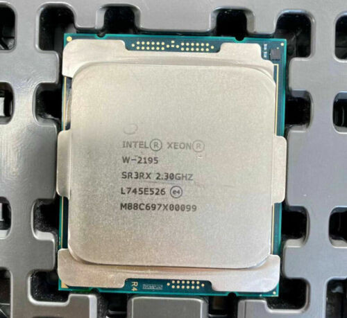 Intel Xeon W-2195 Processor 2.3Ghz 18-Core 36-Threads 24.75Mb Lga-2066 Tdp 140W