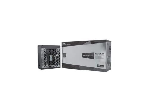 Seasonic Prime Tx-1000, 1000W 80+ Titanium, Full Modular, Fan Control In Fanless