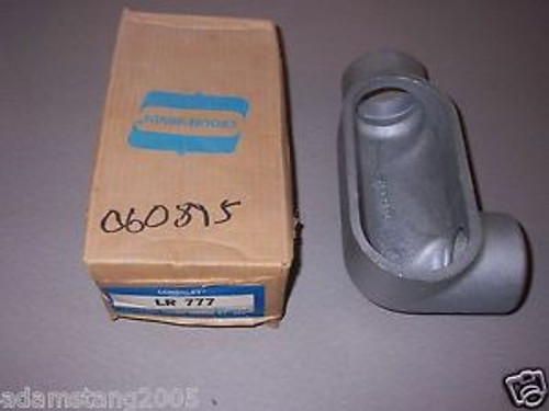 NEW CROUSE HINDS LR 777 LR777 CONDULET BODY 2-1/2 RIGID LR OUTLET BOX