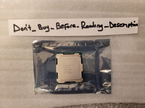 Intel Core I9-10940X 3.3-4.8Ghz 14 Cores 28 Threads Lga 2066 165W Cpu Processor