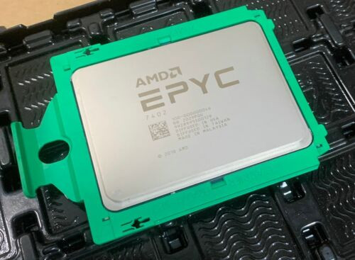 Amd Epyc 7402 Cpu Processor 24 Cores 48 Threads 2.8Ghz  To 3.35Ghz