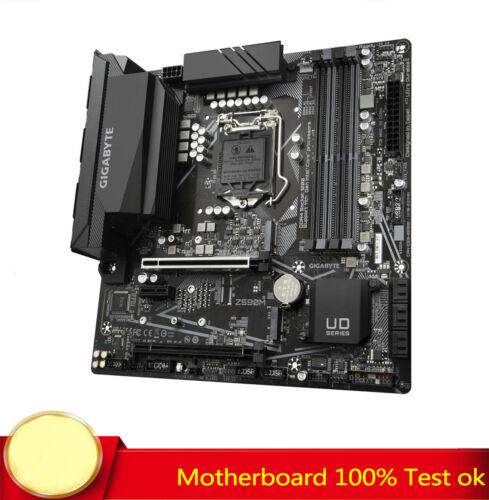 For Gigabyte Z590M Rev. 1.0 Supports I9/I7/I5 128Gb Motherboard 100% Test Work