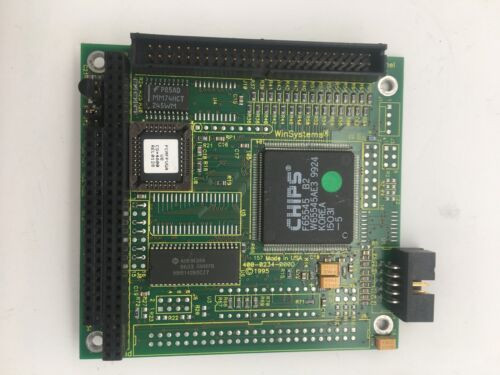 Pc/104 Video Controller, Rev.D, Pcm-Fpvga-16-512, 400-0234-000D