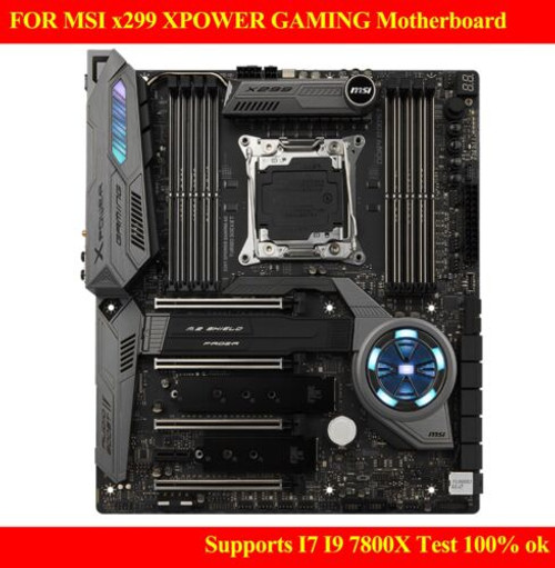 For Msi X299 Xpower Gaming Ac Motherboard Supports I7 I9 7800X 100% Test Work