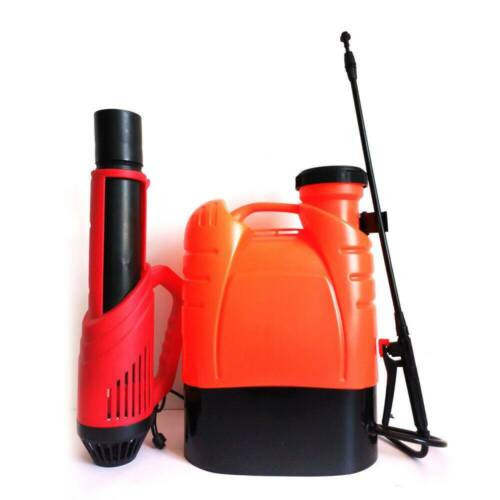 Rechargable Battery 16L Fogger Electrostatic Ulv Disinfection Sprayer Air Blower