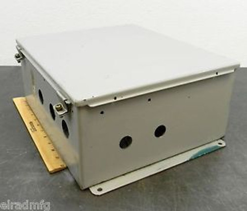 HOFFMAN ENCLOSURE A-1412CH 14X12X6 ELECTRIC BOX CONTROL BOX PANEL CABINET 001