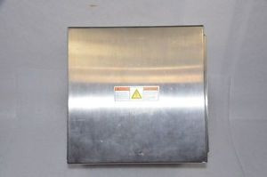 Hoffman A1212CHNFSS 12x12x6 Type4  Electric Box w Custom Holes Stainless Steel