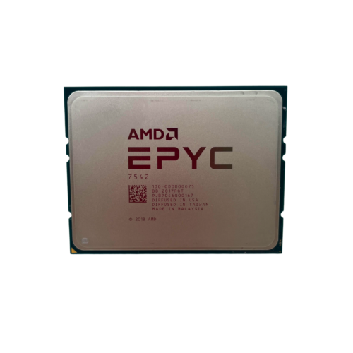 Amd Epyc 7542 Amd Epyc 7002 Series Cores 32 Cpu Socket Sp3 Base Clock 2.9Ghz