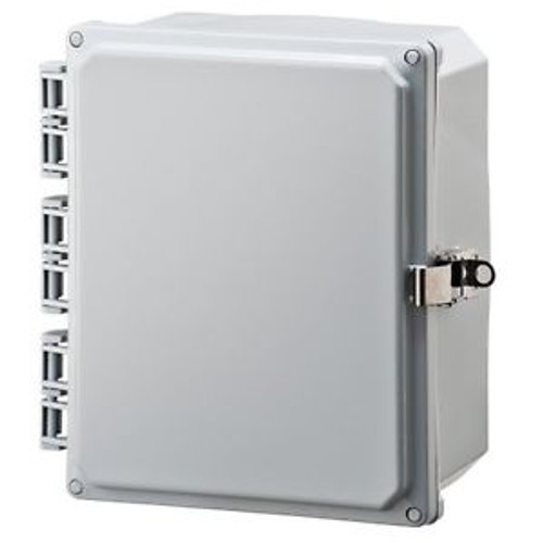 Integra H10084HLL Premium Line Enclosure  Hinged  Locking Latch Cover  Opaque Co