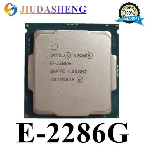 Intel Xeon E-2286G Processor 12Mb 4.0-4.9Ghz 6Core 12M Srf7C Lga1151 Cpu 95W