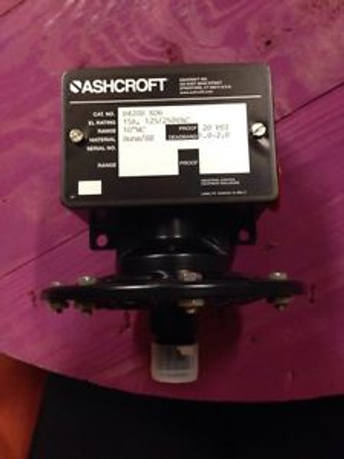Ashcroft Pressure Switch Controls B420B X06 (C6)
