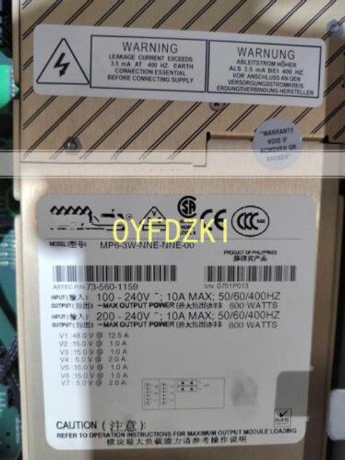 1Pc For Used  Mp6-3W-Nne-Nne-00 73-560-1159