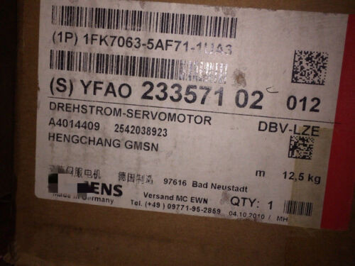 1Pcs New 1Fk7063-5Af71-1Ua3   90Days Warranty