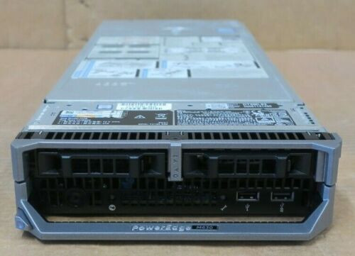 Dell Poweredge M630 Blade Server 2X 10Core E5-2650V3 2.30Ghz 768Gb Ram H330 Raid