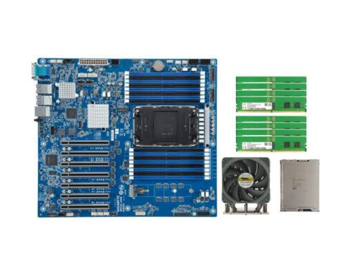 Gigabyte Ms33-Ar0 + Intel Xeon Platinum 8490H Es Lga4677 + Skhynix 256Gb Ddr5