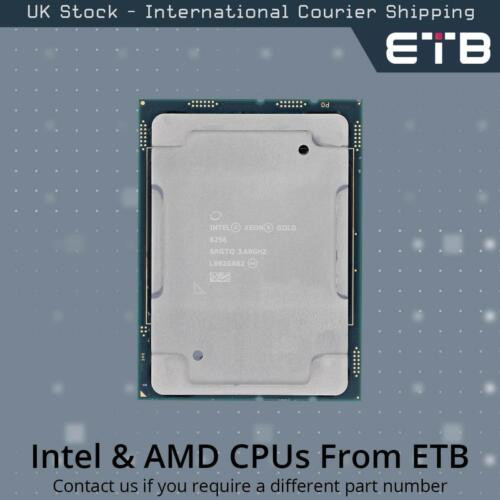 Intel Xeon Gold 6256 3.60Ghz 12-Core Cpu Srgtq