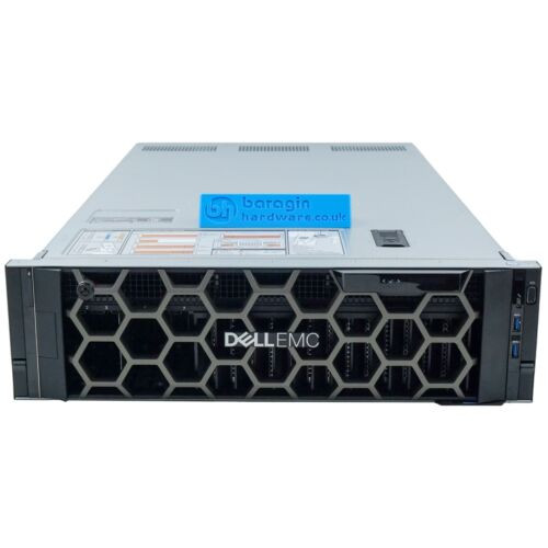 Dell Poweredge R940 8Sff Server: 64Gb Ram, 4X 24C Gold 6162, H730P Raid