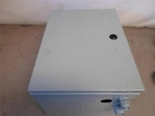 Hammond Manafacturing CMM Slotter Power Control Box 208-120V 5 Wire 10CFM, 80PSI