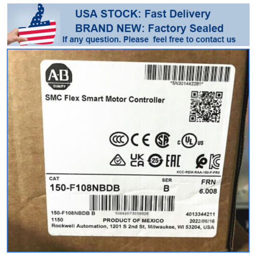 150-F60Nbdb Allen Bradley Smc Flex Smart Motor Controller Brand New In Box Us