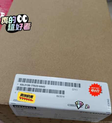 1Pcs  New 6Sl3130-7Te23-6Aa3 Via Fedex Or Dhl