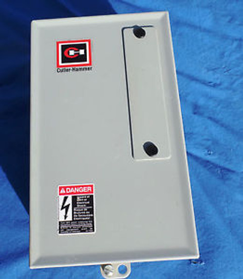 CUTLER HAMMER CONTROL ENCLOSURE ECNO 101182A SERIES A1 NEMA ELECTRICAL BOX