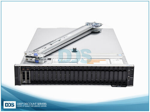 Dell R740Xd 24Sff 12 Nvme 2.1Ghz 48-C 256Gb H730P 2X10G+2X1G Nic 2X1100W Rails