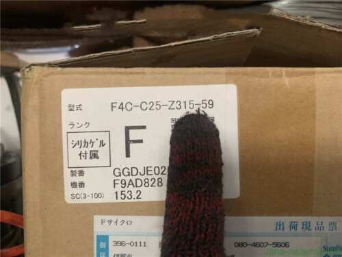 New F4C-C25-Z315-59 Speed Ratio Of 59 Via Fedex Or Dhl With Warranty