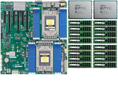 Amd Epyc 7742X2+Supermicro H12Dsi-N6+16X32G 2666V Ecc Reg+22Ucooler Combination
