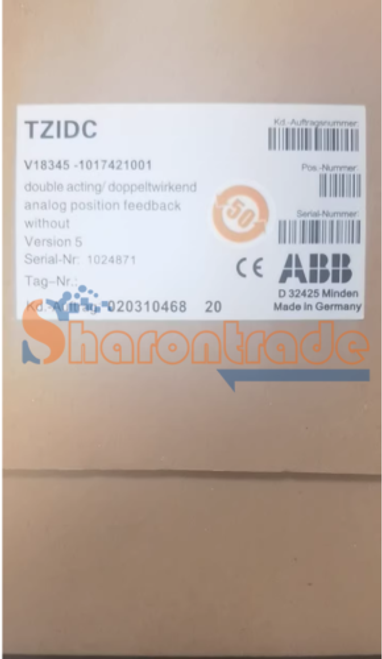 1Pcs New Abb Valve Positioner V18345-1017421001