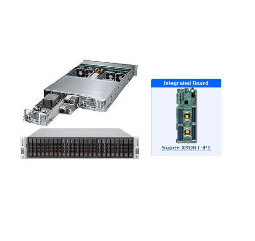 New Supermicro Sys-2027Pr-Dc1Tr 2U Superserver With X9Drt-Pt Motherboard