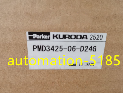 1Pcs Parker Pmd3425-06-D24G Kuroda Solenoid Valve New Fedex Or Dhl