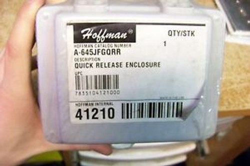 NEW Hoffman Enclosure 41210 J Box Type 4X Solid Cover